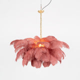 Fero Ostrich Feather Chandelier