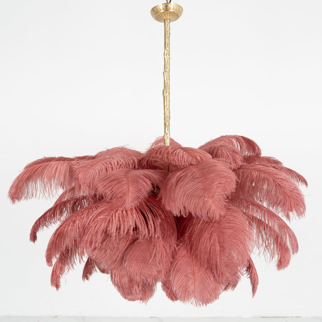Fero Ostrich Feather Chandelier