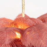 Fero Ostrich Feather Chandelier