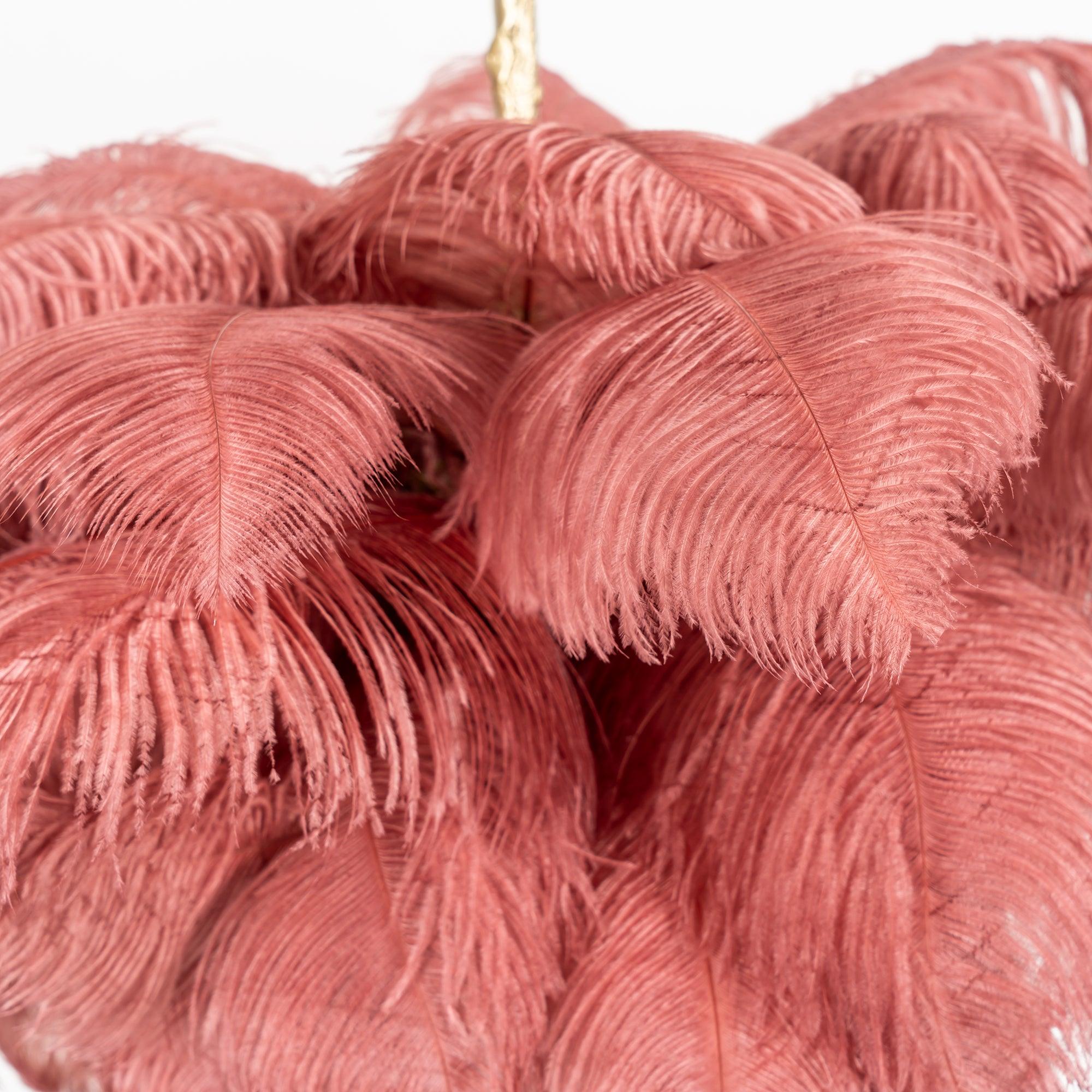 Fero Ostrich Feather Chandelier