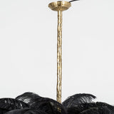 Fero Ostrich Feather Chandelier