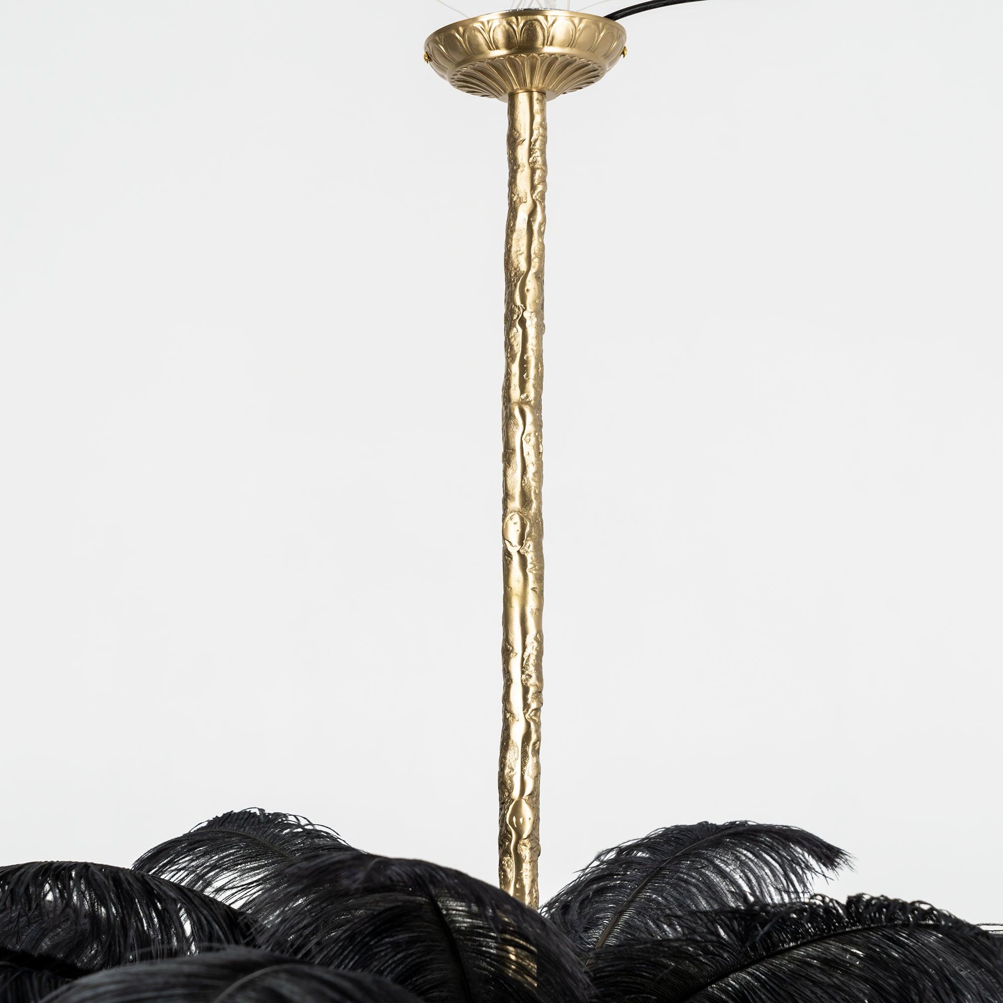 Fero Ostrich Feather Chandelier
