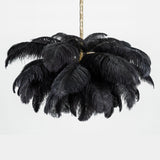 Fero Ostrich Feather Chandelier