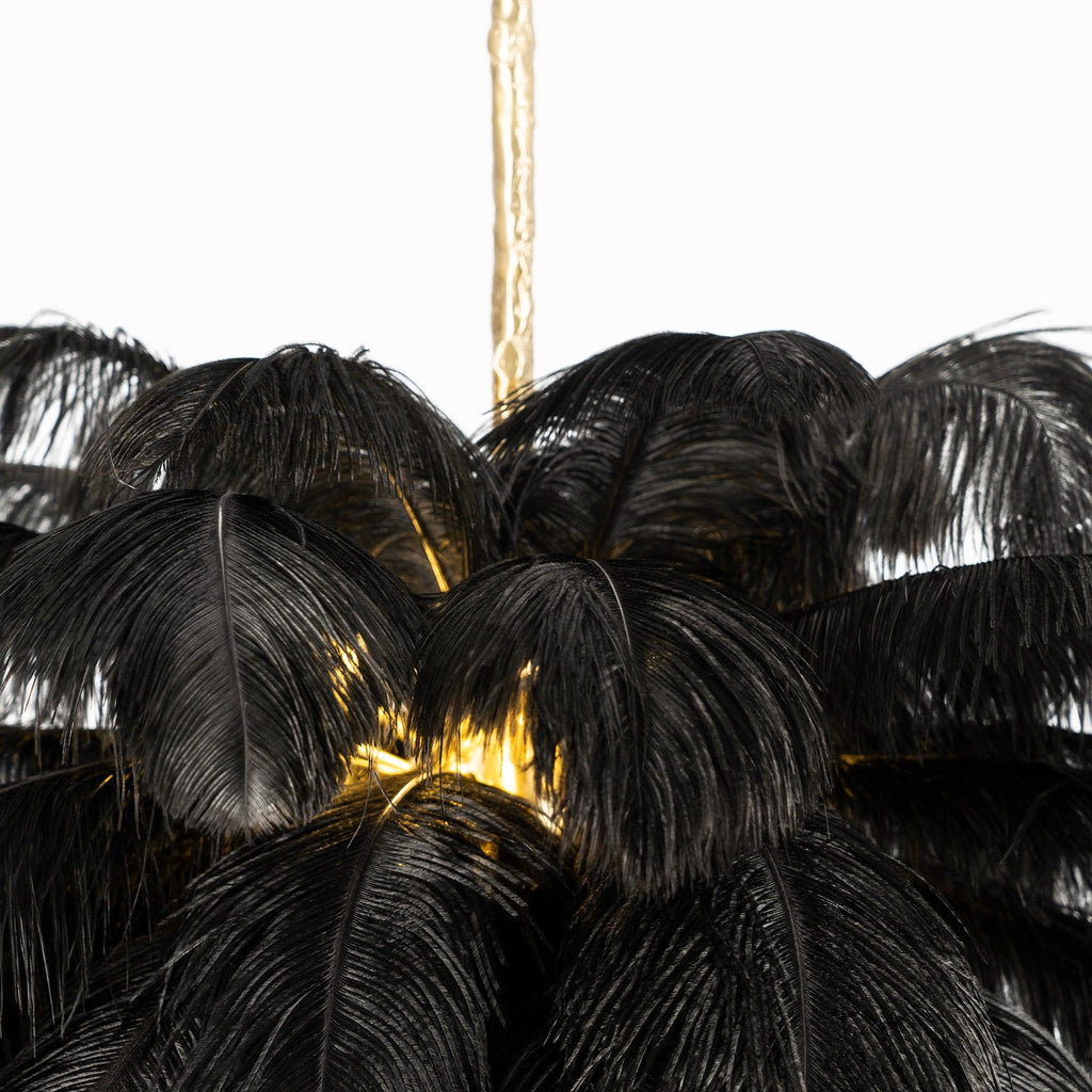 Fero Ostrich Feather Chandelier