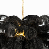 Fero Ostrich Feather Chandelier