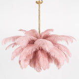 Fero Ostrich Feather Chandelier