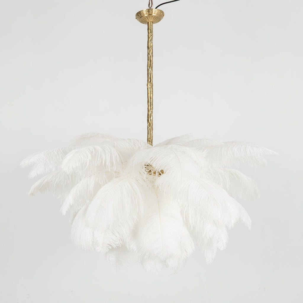 Fero Ostrich Feather Chandelier
