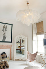Fero Ostrich Feather Chandelier