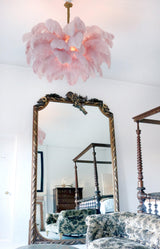 Fero Ostrich Feather Chandelier