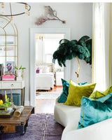 Fero Ostrich Feather Floor Lamp