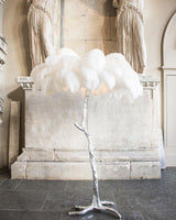 Fero Ostrich Feather Floor Lamp