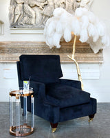 Fero Ostrich Feather Floor Lamp