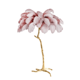 Fero Ostrich Feather Floor Lamp