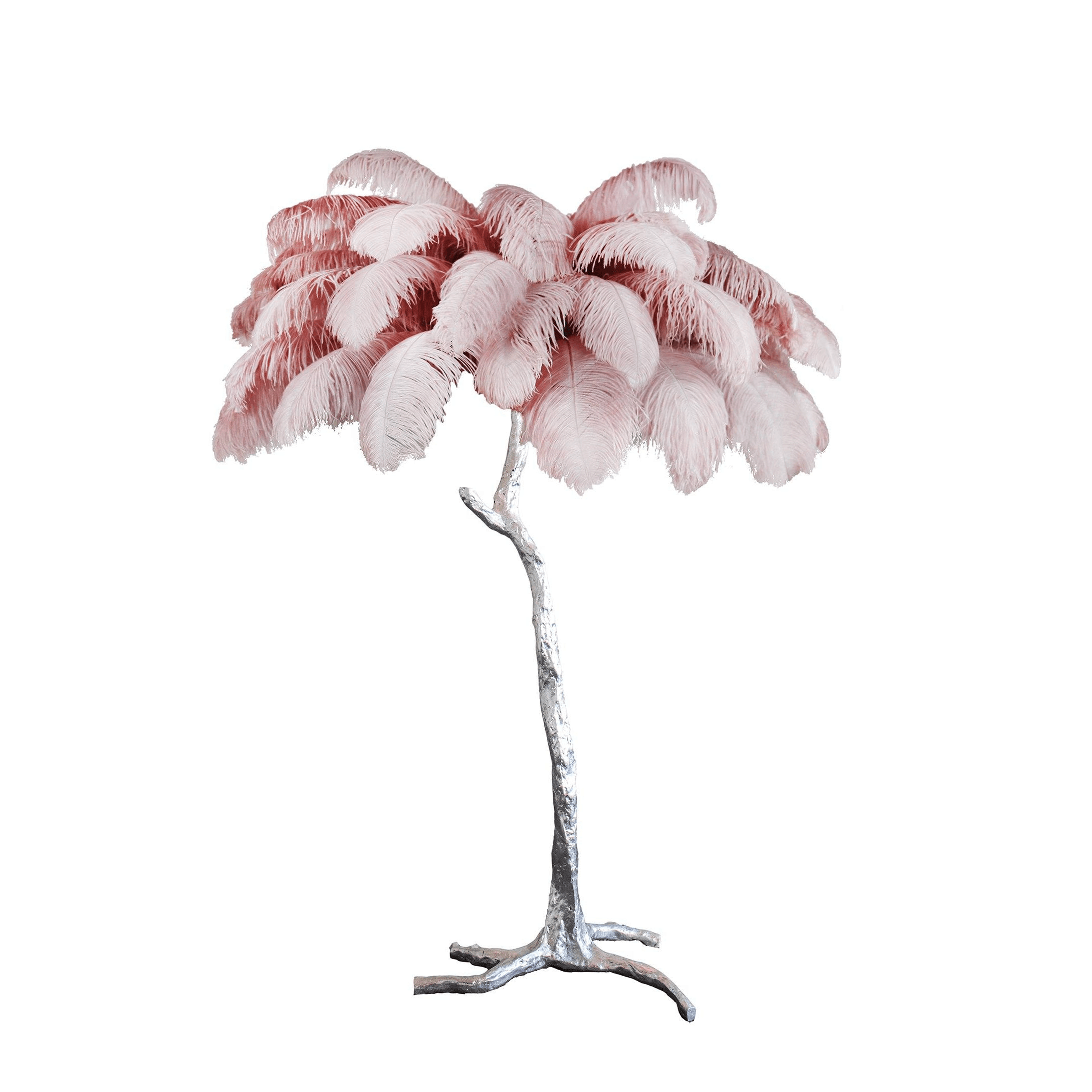 Fero Ostrich Feather Floor Lamp