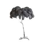 Fero Ostrich Feather Floor Lamp