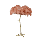 Fero Ostrich Feather Floor Lamp