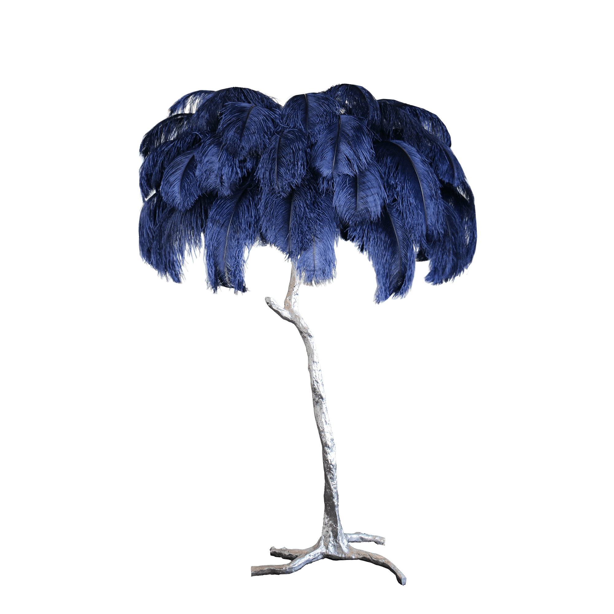 Fero Ostrich Feather Floor Lamp