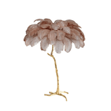 Fero Ostrich Feather Floor Lamp