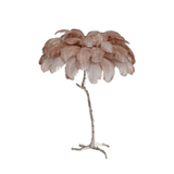 Fero Ostrich Feather Floor Lamp