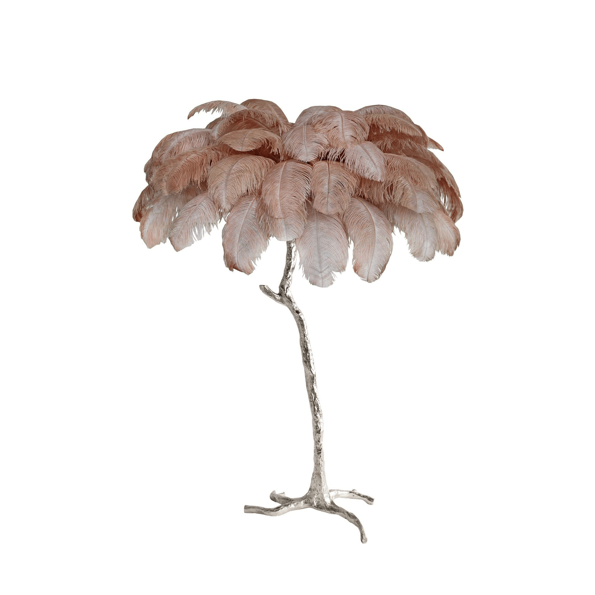 Fero Ostrich Feather Floor Lamp