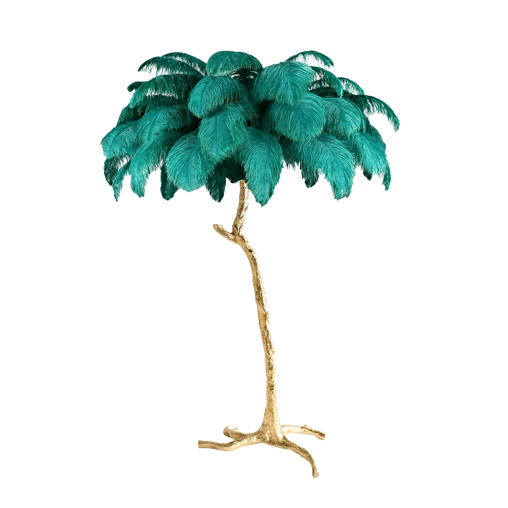 Fero Ostrich Feather Floor Lamp