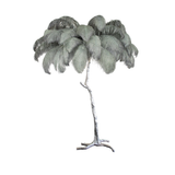 Fero Ostrich Feather Floor Lamp