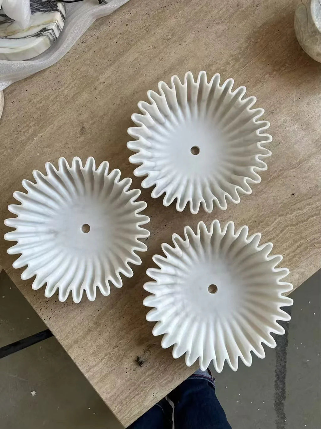 Ostro Sconce Marble