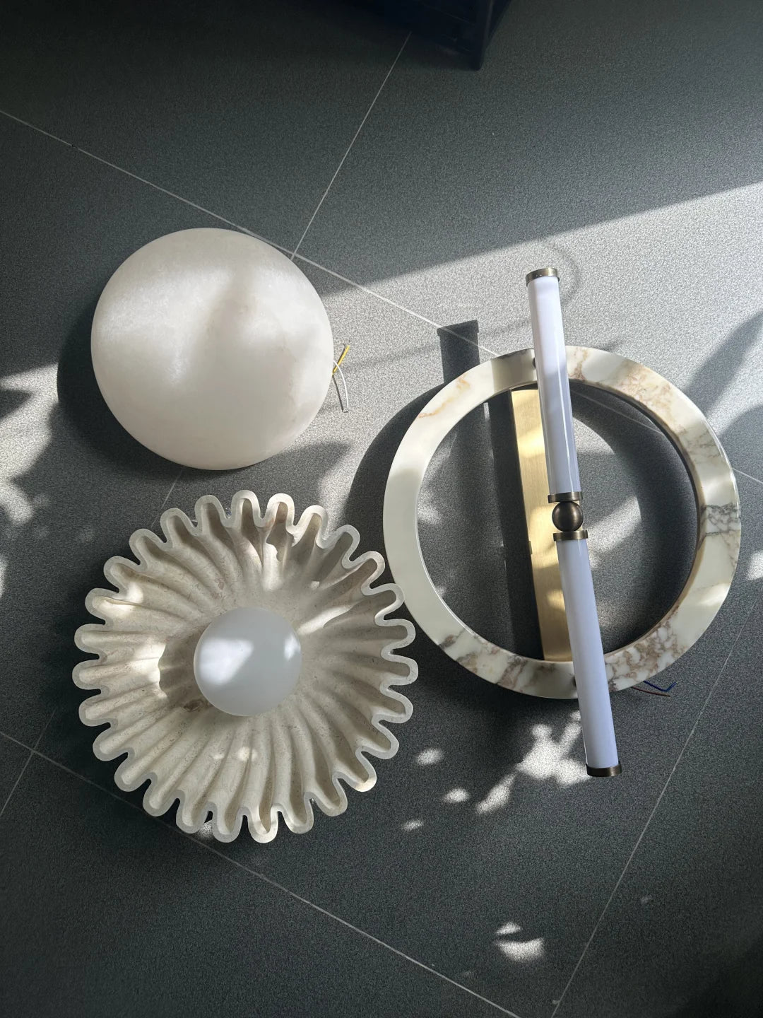 Ostro Sconce Marble