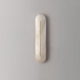 Oval Alabaster Wall Sconce