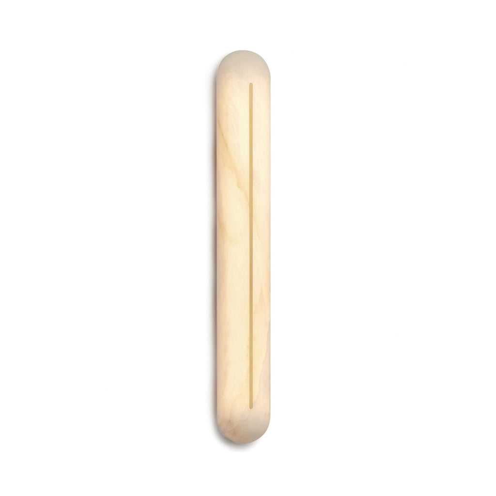 Oval Alabaster Wall Sconce