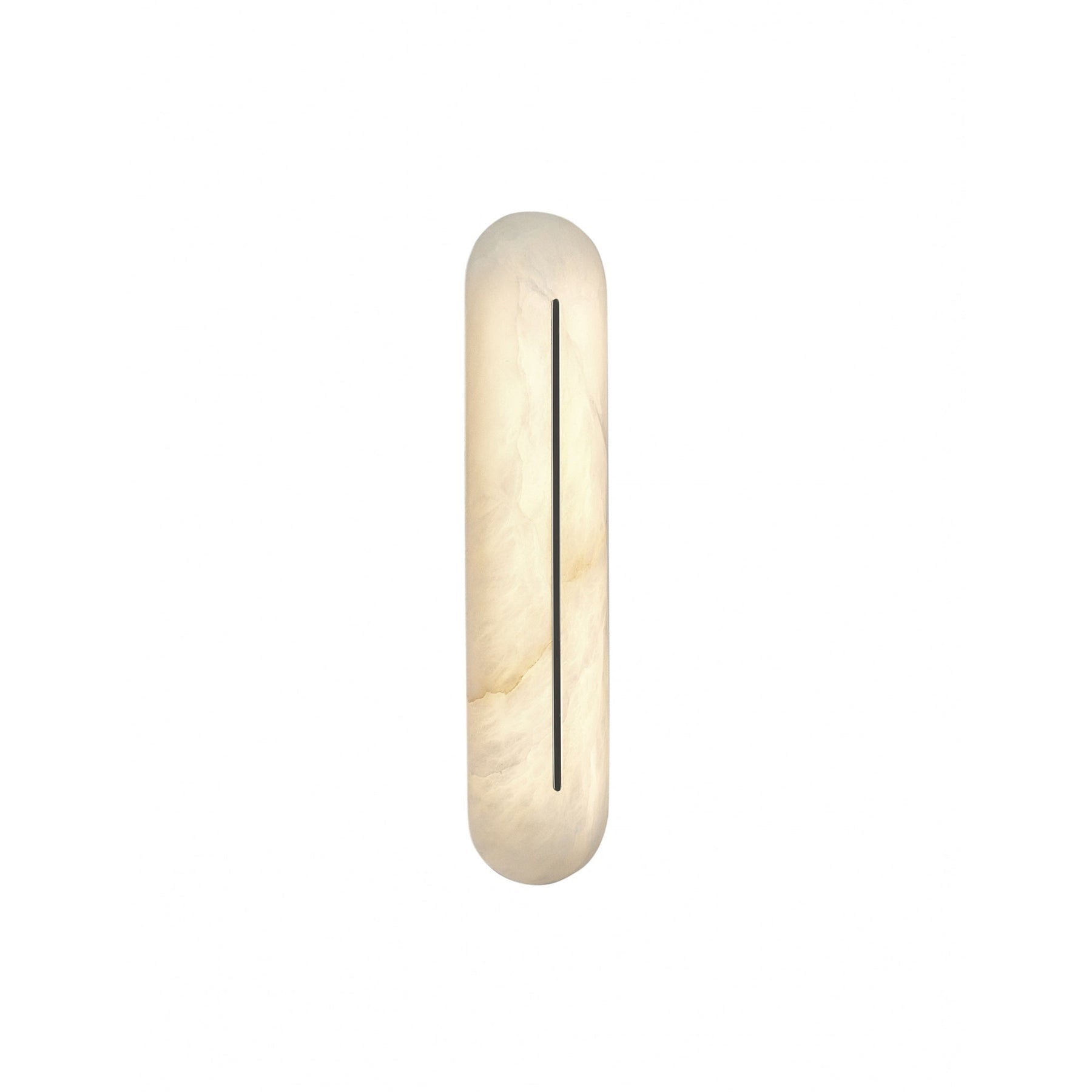 Oval Alabaster Wall Sconce