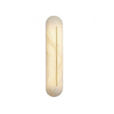 Oval Alabaster Wall Sconce