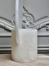 Alabaster Screen Table Lamp