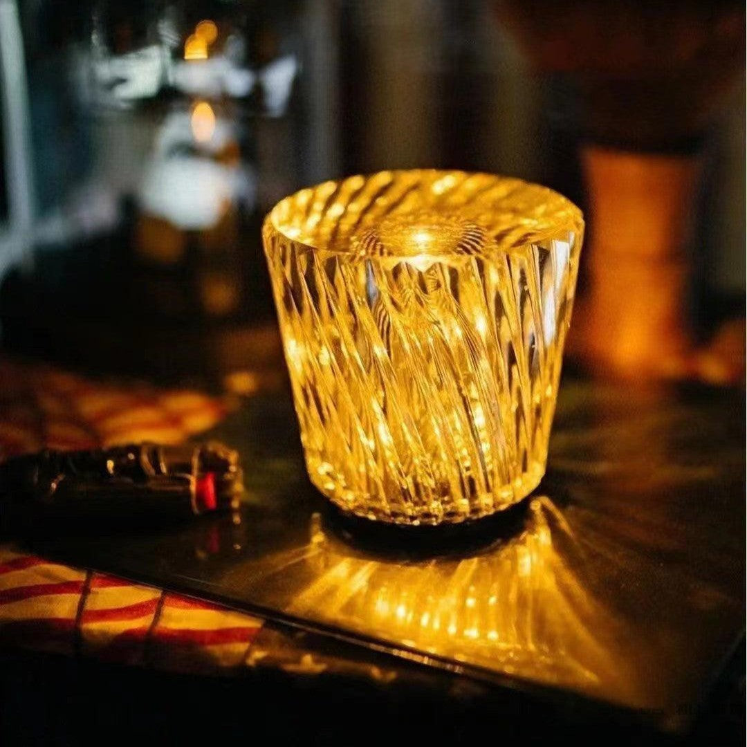 Pamela Crystal Ambient Table Lamp