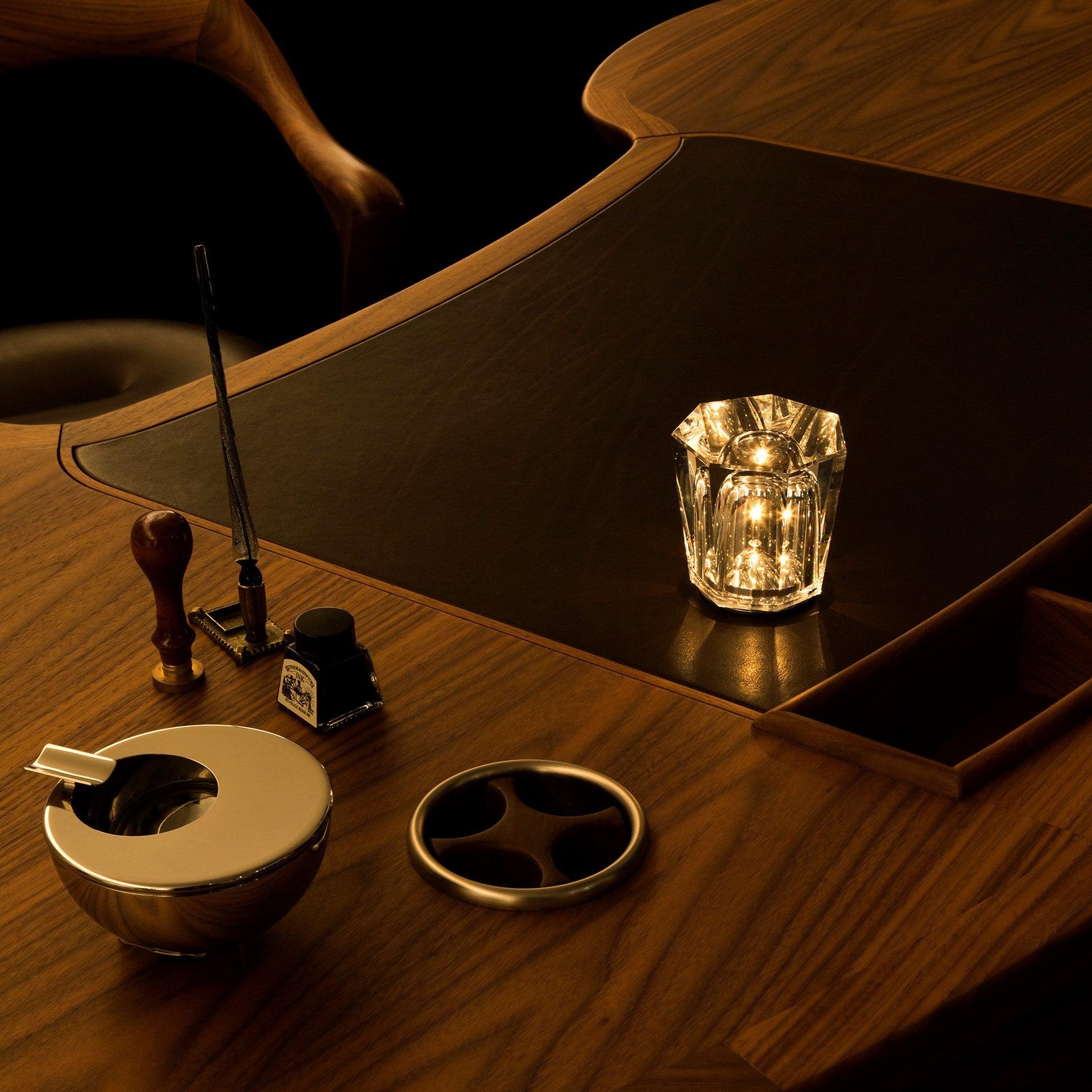 Pamela Crystal Ambient Table Lamp