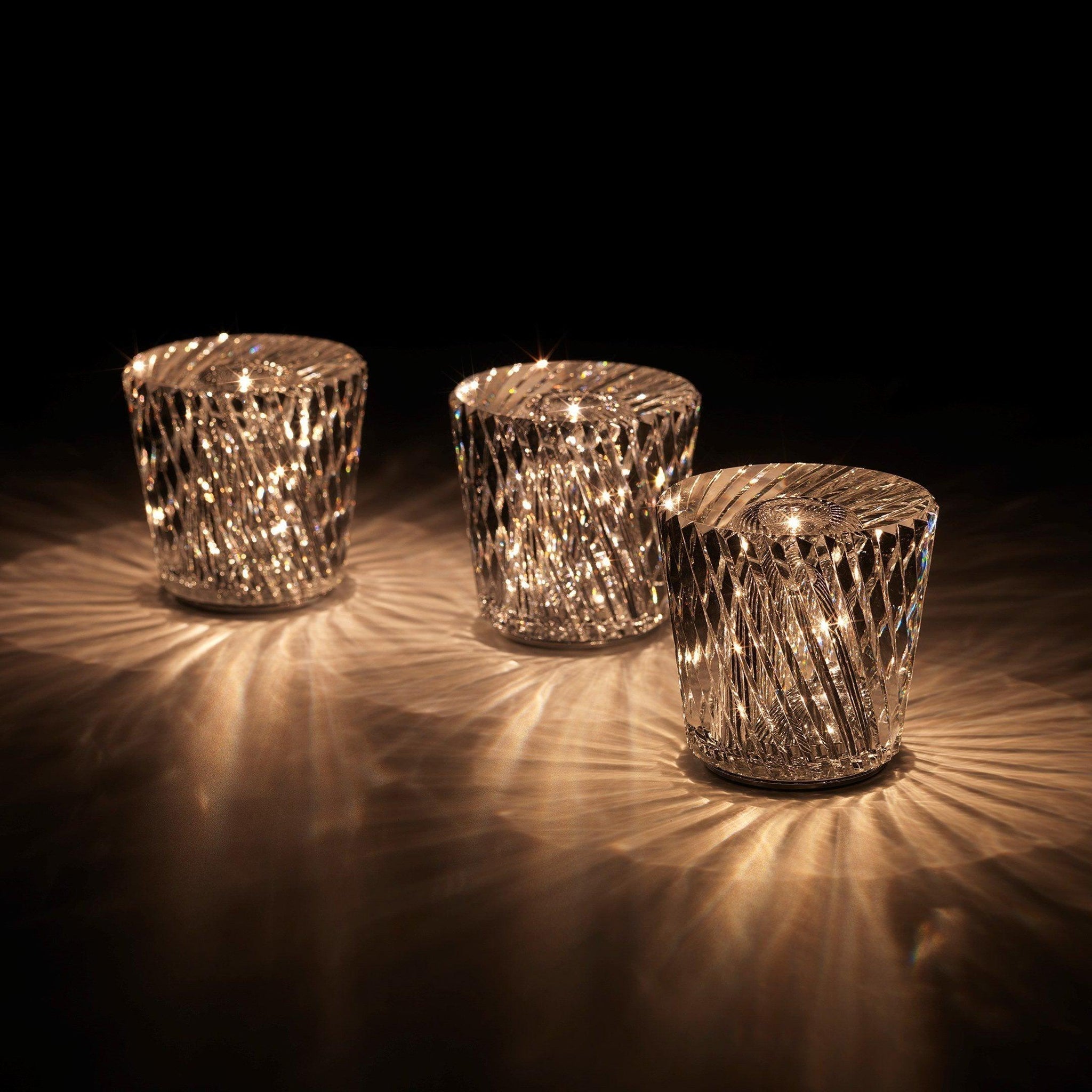 Pamela Crystal Ambient Table Lamp
