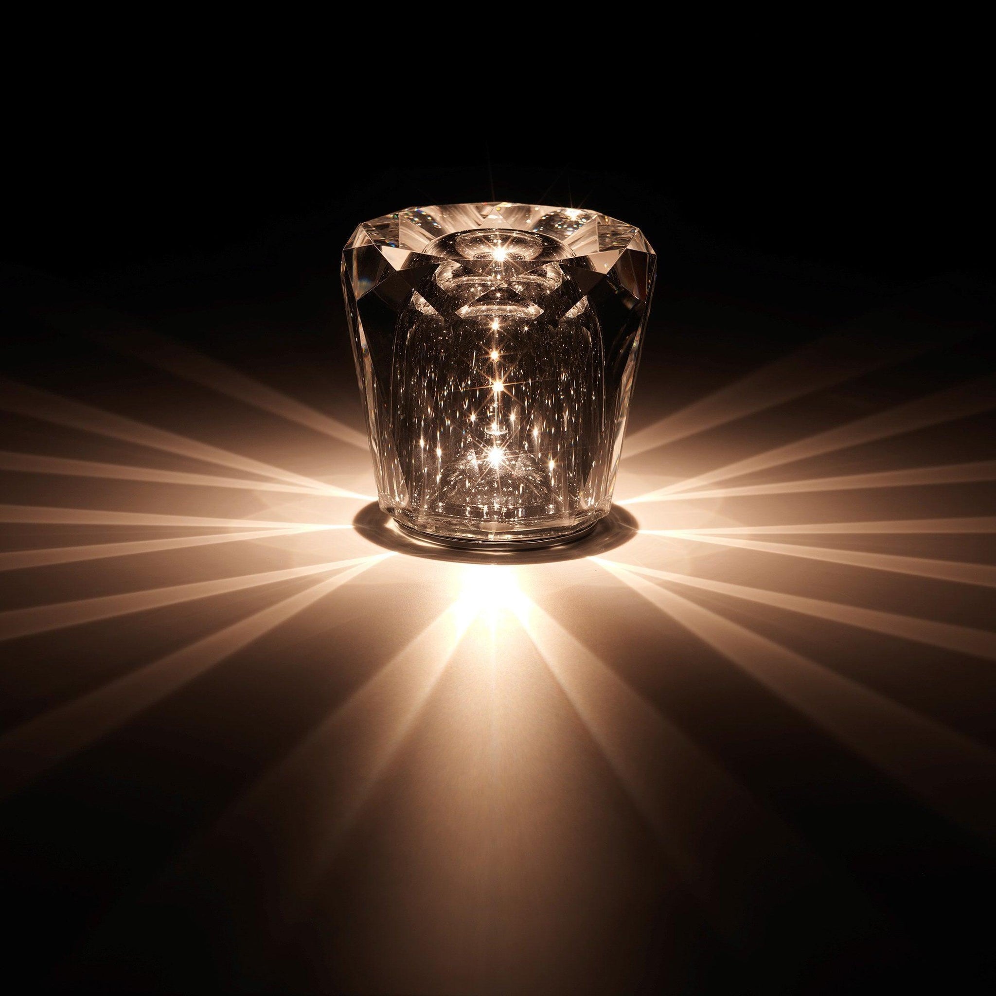 Pamela Crystal Ambient Table Lamp
