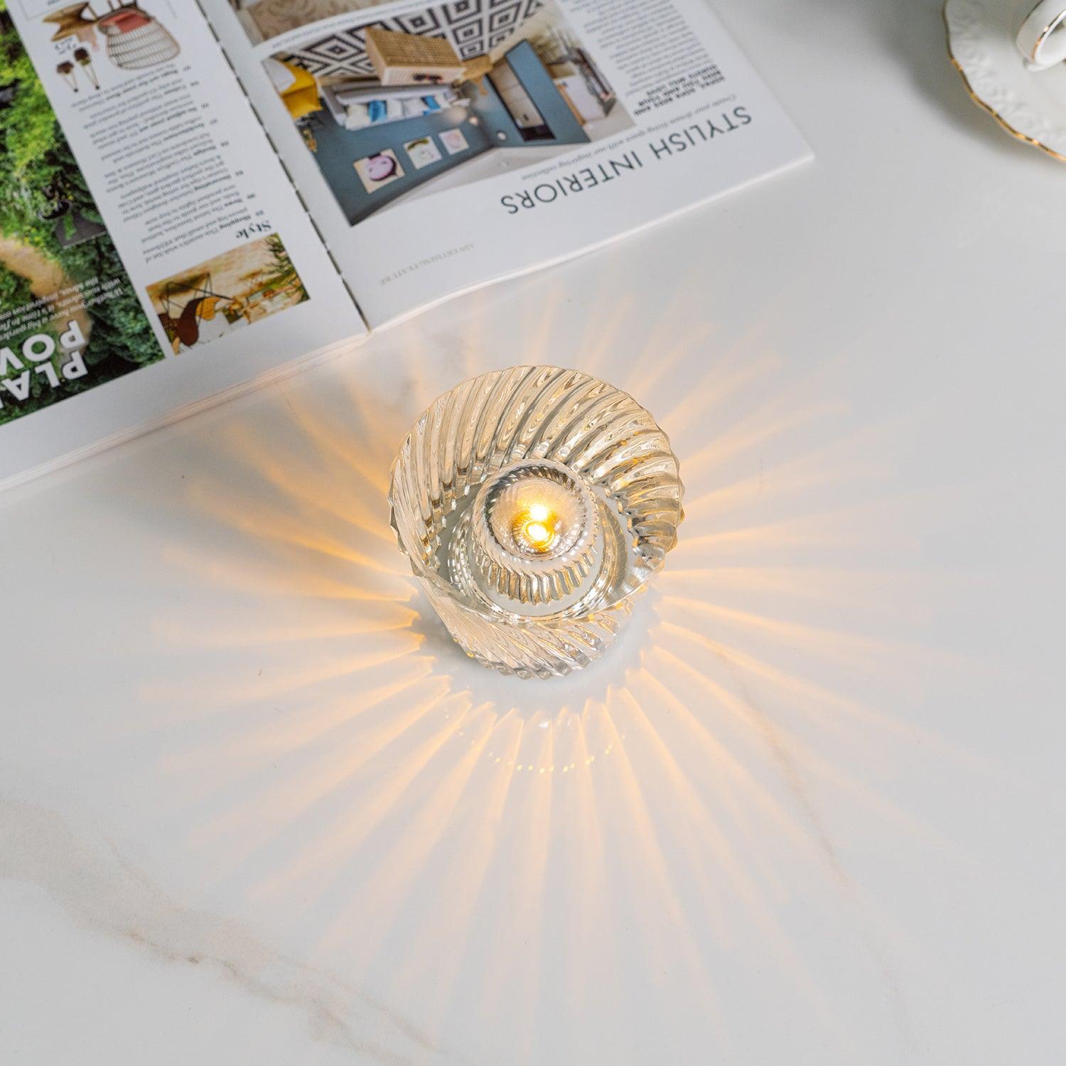 Pamela Crystal Ambient Table Lamp