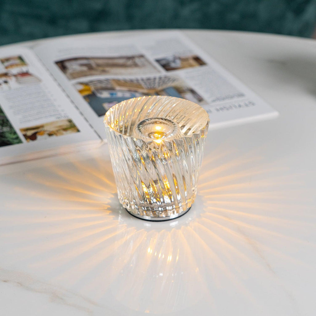 Pamela Crystal Ambient Table Lamp