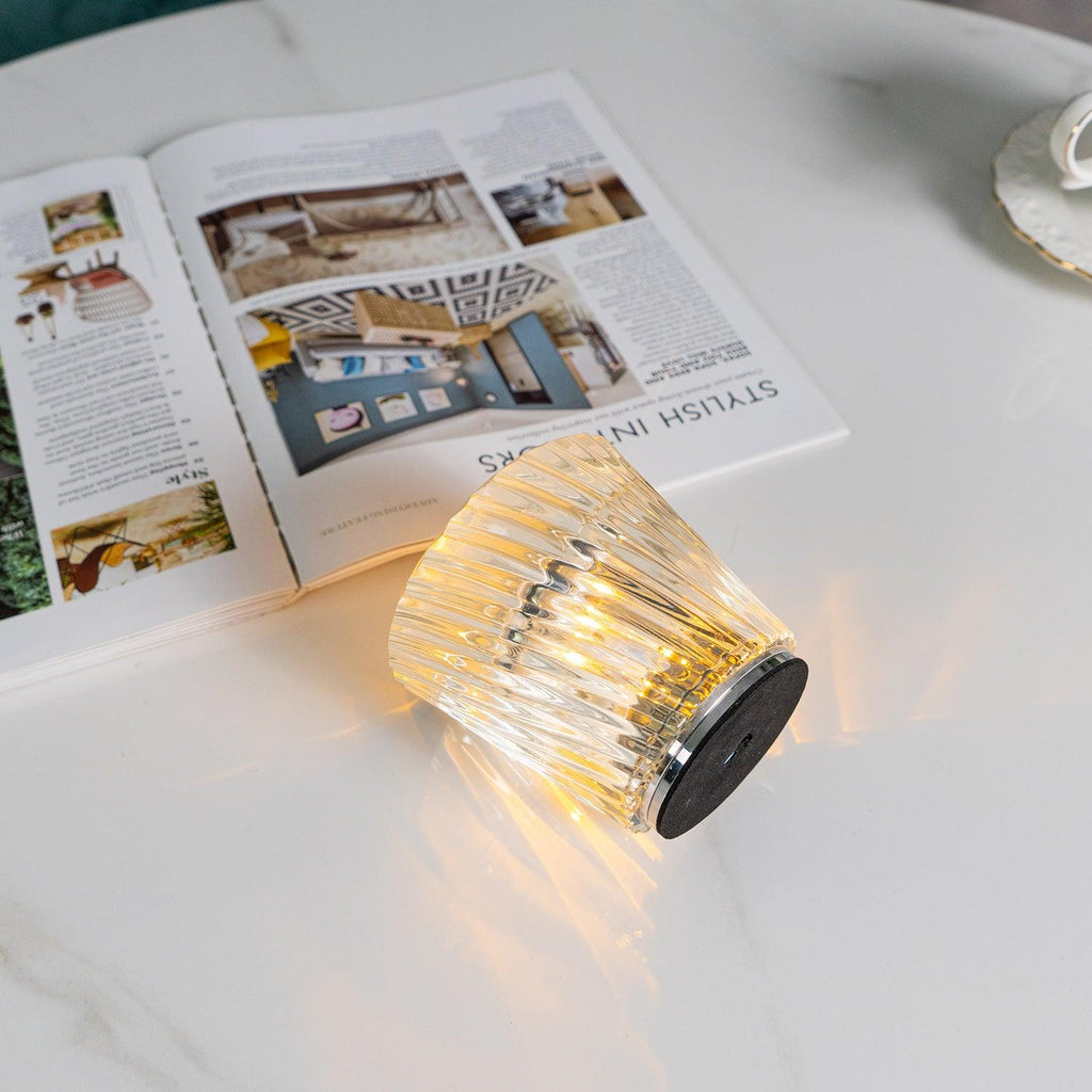 Pamela Crystal Ambient Table Lamp