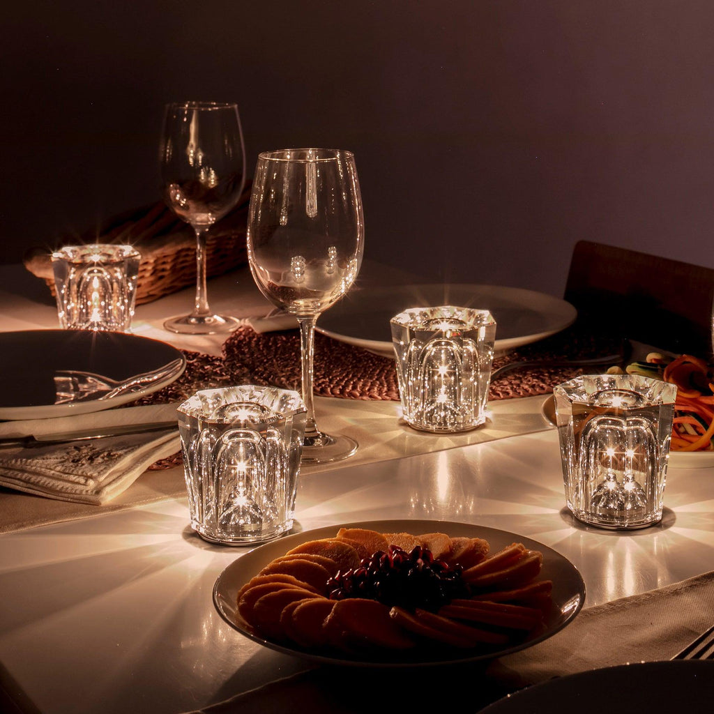 Pamela Crystal Ambient Table Lamp