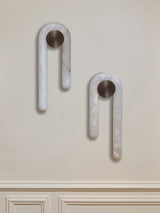Enlightened Alabaster Sconce