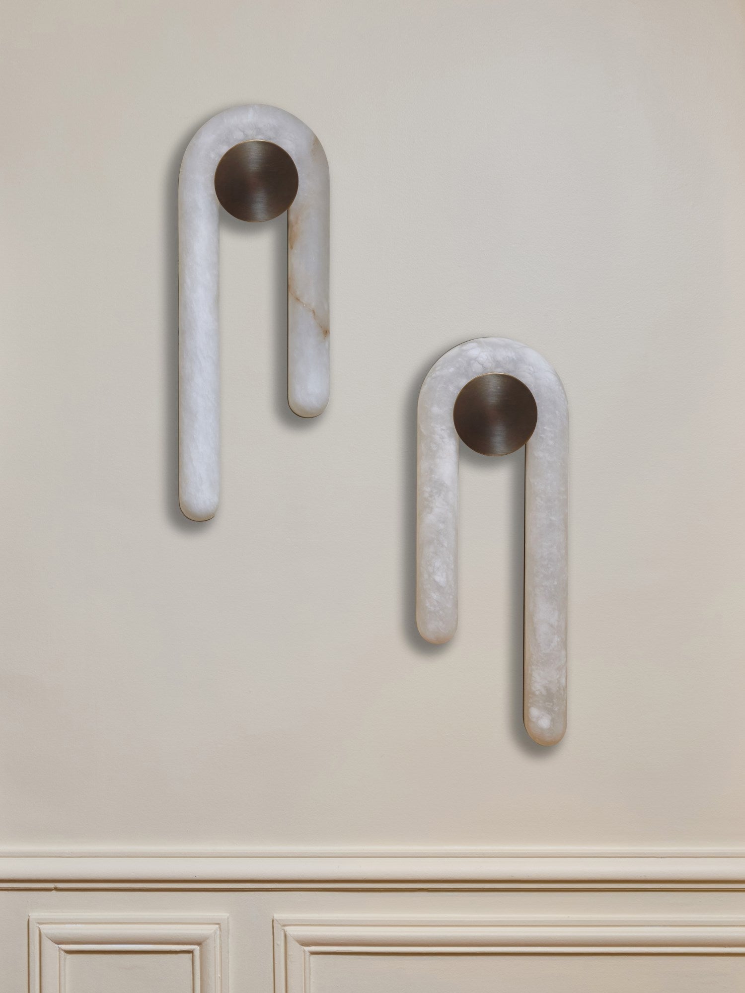 Enlightened Alabaster Sconce