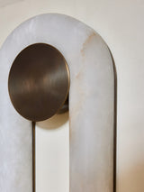 Enlightened Alabaster Sconce
