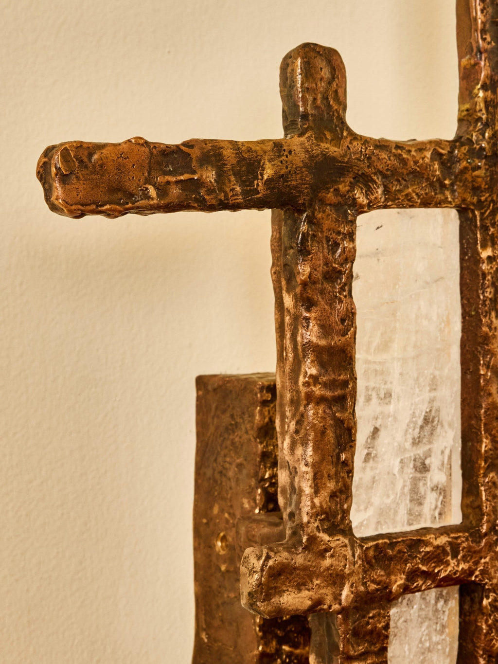 The Brutalist Mosaic Sconce