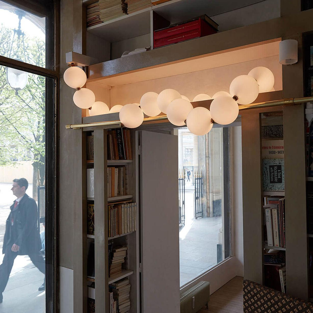 Pearl Necklace Pendant Light