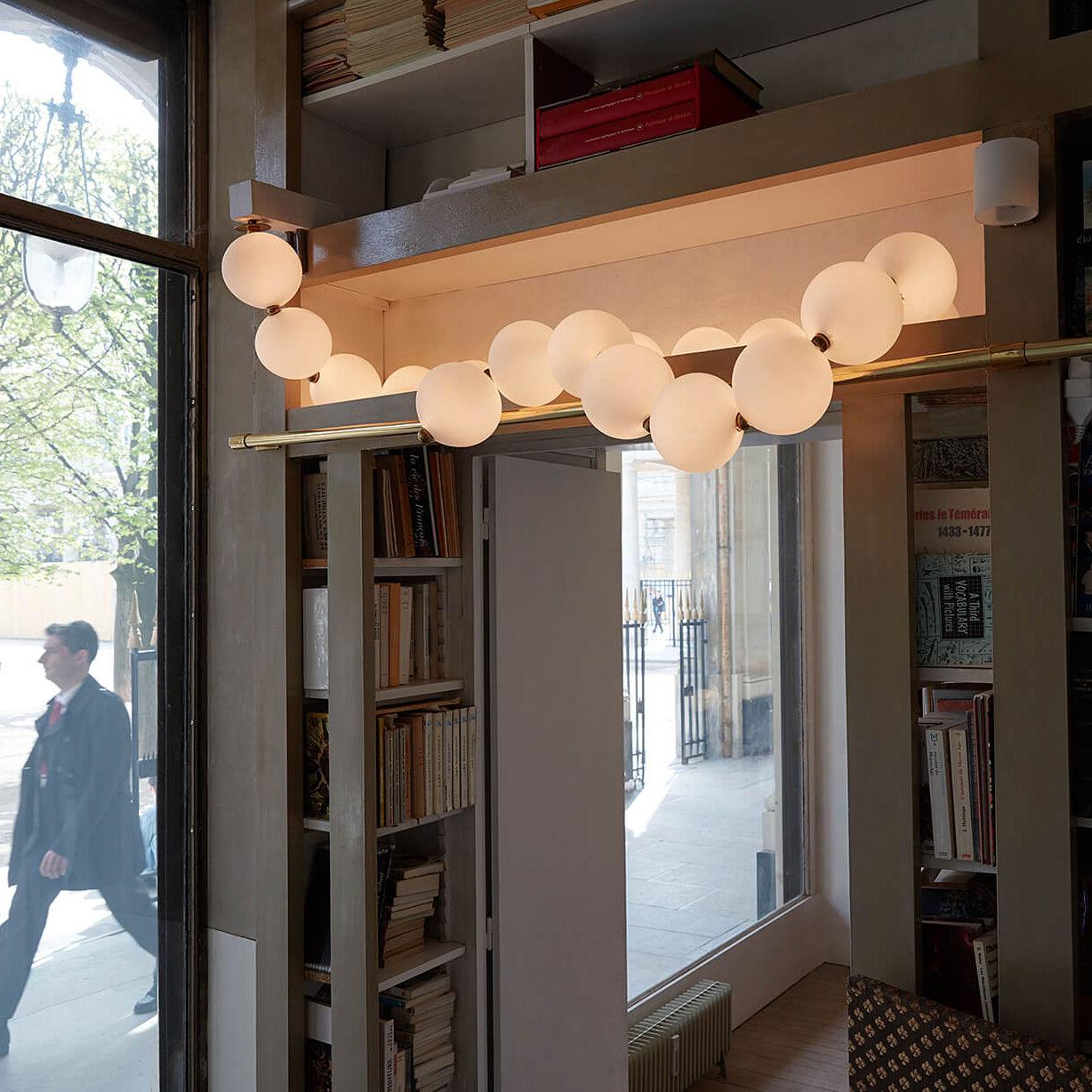 Pearl Necklace Pendant Light