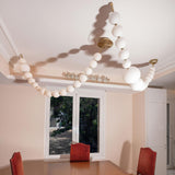 Pearl Necklace Pendant Light