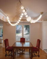 Pearl Necklace Pendant Light