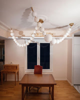 Pearl Necklace Pendant Light